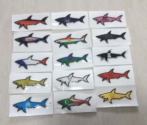 Pegatinas 3D Impermeables con Diseño de Dibujos Animados Paul Et Shark, Decoraciones DIY para Móviles, Maletas, Tablets y Refrigeradores, Resistentes a Impactos, 2026 - Product Image 3