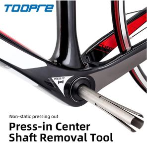 Outil de démontage de l'arbre central TOOPRE TP-RL21 avec manivelle à dents et outil de démontage à pression pour axe BB - Product Image 2
