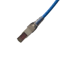 Conector Modular RJ45 CAT7 8P8C de Alta Calidad, Sin Herramientas, Blindado FTP/STP, de Aleación de Zinc