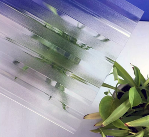 Panneau de toiture en polycarbonate transparent pour serre, gouttière de sécurité incendie, tuile de toiture en résine PVC - Product Image 3
