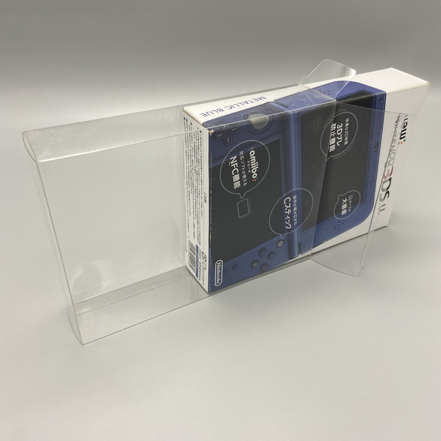 NSLikey PET Collection Display Box for NEW 3DS XL Console Box Protective Display Cover Japan US Version