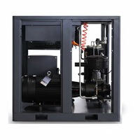 Compresseur d'air à vis à vitesse fixe haute efficacité ZAKF 45KW 60HP 7-13Bar, sur mesure, lubrifié à l'huile