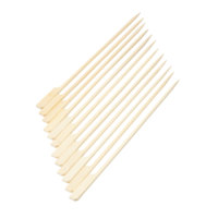 Brochettes en bambou biodégradables écologiques de 25 cm