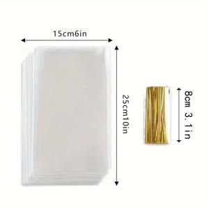 Sacs en plastique OPP d'épaisseur imprimés personnalisés CFC pour sac d'emballage de bonbons colorés Biscuit divers sacs en plastique - Product Image 5