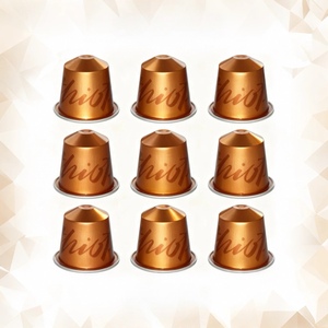 Toptan 15ml tek kullanımlık boş kahve kapsül ile folyo kapaklar ofis ev alüminyum folyo  kahve kapsül boş kapsül - Product Image 1