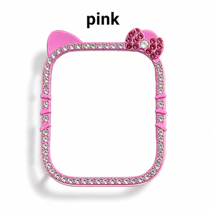 Funda Protectora de Lujo con Diamantes de Imitación para Huawei Watch Fit 4 Pro KT Cat, Marco de Diamantes, Resistente a Golpes, Cubierta para Reloj Inteligente - Product Image 5