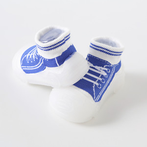 Calcetines de tubo para niños, zapatos de estilo, calcetín de bebé con suela de <span class=keywords><strong>rubble</strong></span>, color brillante, novedad, venta al por mayor - Product Image 2