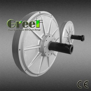 Générateur à flux axial PMG 10 KW 300 RPM, haute densité de puissance, tension personnalisable pour réseau rural - Product Image 1