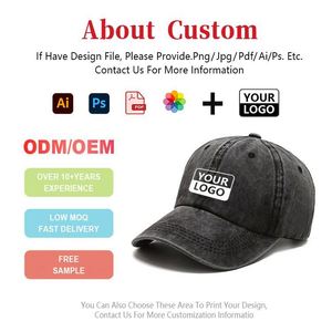 OEM Custom Acid Wash Vintage Distressed Unstructured Cotton 6 Panel <b>Baseball</b> <b>Cap</b> Dad Hats - Product Image 3
