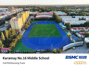 Material <span class=keywords><strong>de</strong></span> Poliurea Superior Resistente al Envejecimiento, Superficie Completa <span class=keywords><strong>de</strong></span> Poliuretano para Pistas <span class=keywords><strong>de</strong></span> <span class=keywords><strong>Atletismo</strong></span>, Sin Grietas ni Pulverización Después <span class=keywords><strong>de</strong></span> 5000 Horas <span class=keywords><strong>de</strong></span> <span class=keywords><strong>Prueba</strong></span> QUV - Product Image 6