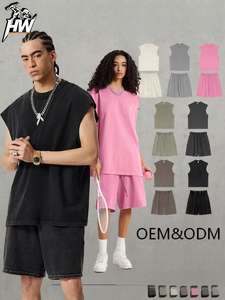 Vestes pour hommes surdimensionnées en gros, logo personnalisé, veste de sport, veste de fitness sans manches, personnalisée, grande taille, débardeurs de sport pour hommes - Product Image 1