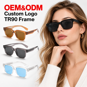 Lunettes de soleil polarisées teintées Sunray avec protection UV, monture TR, style urbain facile à assortir, pour l'été et les vacances, pour elle et lui - Product Image 1