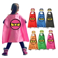 Superhelden-Umhänge mit Masken für Rollenspiele, Geburtstagspartys und Weihnachtskostüme