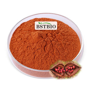 BSTBIO Pigment de couleur soluble dans l'eau naturel Bixin Norbixin 15% poudre d'extrait de graine d'<span class=keywords><strong>annatto</strong></span> - Product Image 1
