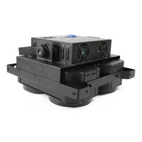 Projecteur de lumière de scène à LED COB RGB 4 yeux, contrôlé à distance par DMX, pour concerts, DJ et spectacles en direct