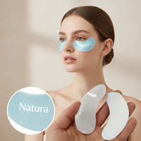 Masques pour les yeux au collagène hydratants longue durée, apaisant les peaux irritées et réduisant les poches sous les yeux pendant la nuit
