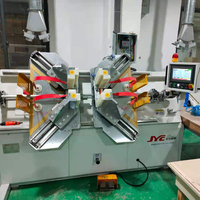 Machine de collage de boîtes en bois à haute fréquence et haute efficacité avec moteur et pompe, certifiée CE, taille maximale 1200x500mm