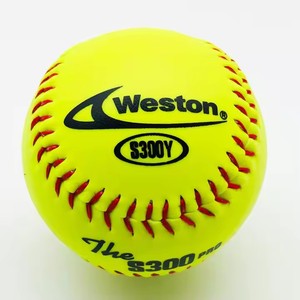 Pelota de Softbol de Lanzamiento Lento de 12 Pulgadas de Cuero Blanco con Logo Personalizado y Centro de Corcho Grado PK, Modelo <span class=keywords><strong>Tamanaco</strong></span> SB-120I en Stock - Product Image 4