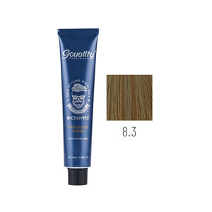 Tintura per <span class=keywords><strong>capelli</strong></span> professionale bionda dorata chiaro serie <span class=keywords><strong>8.3</strong></span> fascinanter - Product Image 1