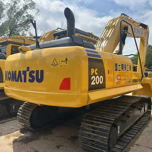 Excavateur utilisé de haute qualité excavatrice de KOMATSU excavatrice hydraulique de chenille de machine de construction de KOMATSU pc200-8 - Product Image 2