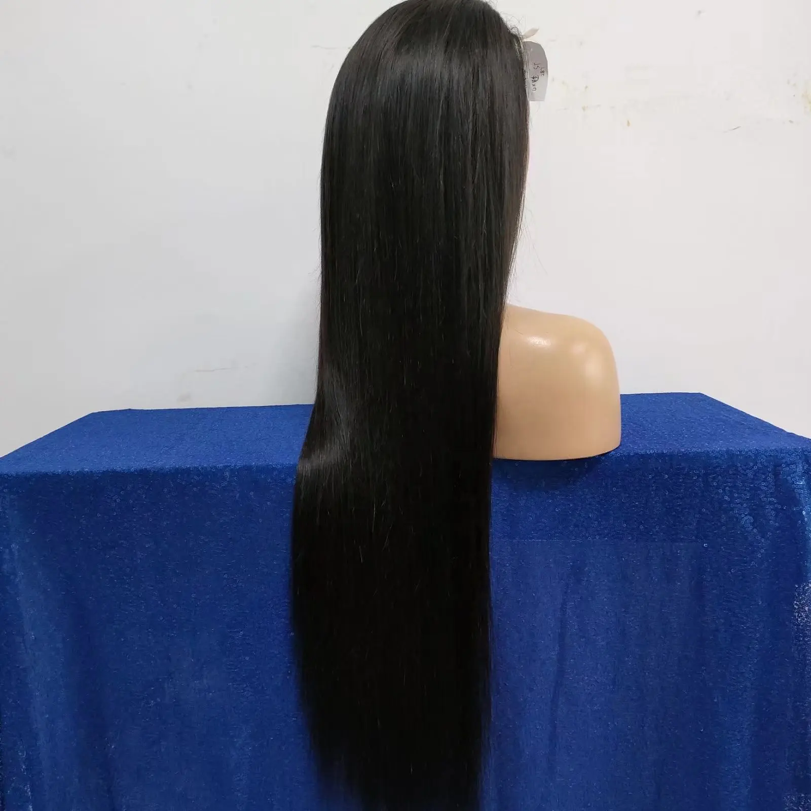 2022 sıcak satış düz doğal renk İnsan saç peruk yüksek kaliteli dantel ön peruk hızlı teslimat gevşek derin dalga peruk