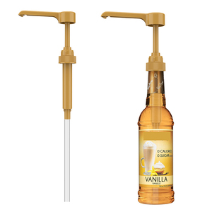 <span class=keywords><strong>Dispensador</strong></span> <span class=keywords><strong>de</strong></span> Jarabe <span class=keywords><strong>de</strong></span> Plástico Amarillo, Negro y Blanco Shanghai Linlang 38-400, Anti-Goteo, Capacidades <span class=keywords><strong>de</strong></span> 5cc/8cc/10cc, Botella para Jarabe <span class=keywords><strong>de</strong></span> Café - Product Image 5