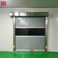 Porte à enroulement rapide en PVC Hengjie, porte industrielle automatique à enroulement pour chambre froide, entrepôt, atelier industriel