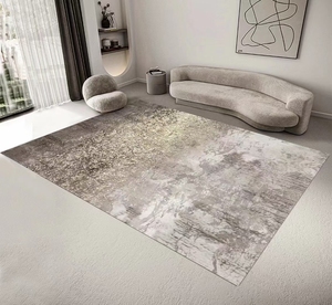 Tapis d'hiver matelassé à la main de luxe, accessoire pour grande zone de salon en laine - Product Image 6