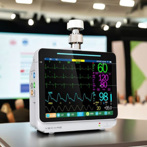 Meilleure vente Moniteur patient vétérinaire haut de gamme 12 canaux LCD Dispositifs multiparamètres haute résolution ICU - Product Image 2