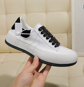 Nouvelles chaussures de course respirantes en cuir véritable pour couple, modèle 2026, à semelle épaisse, confortables, décontractées, en toile, pour le sport et le roller. - Product Image 4