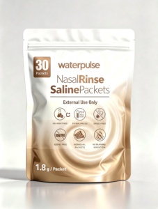 Waterpulse - Juego de sal isotónica para irrigación <span class=keywords><strong>nasal</strong></span> Neti Pot, paquetes de sal para limpieza <span class=keywords><strong>nasal</strong></span> para adultos y niños - Product Image 5
