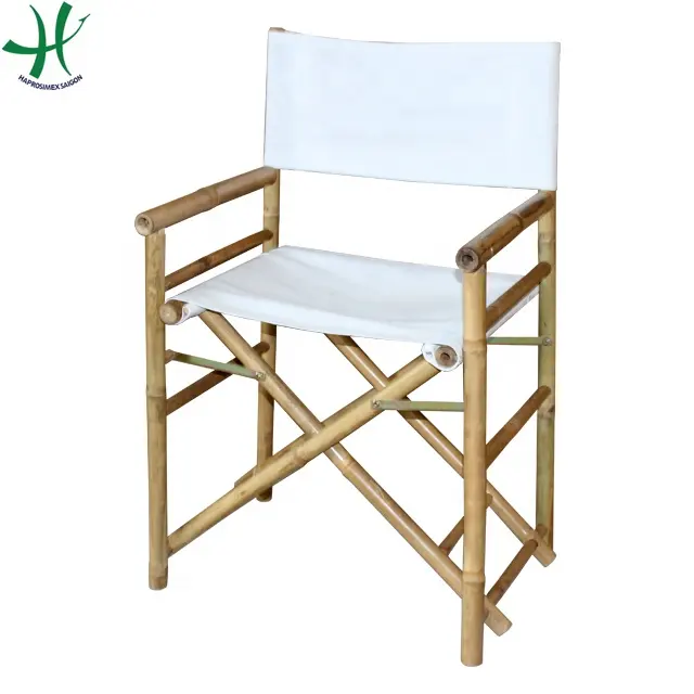 Chaise de directeur, chaises pliantes en bambou, meubles en bambou, décoration de jardinage extérieur (GT 769)