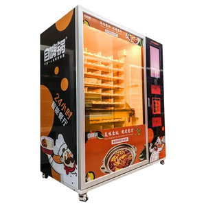 Distributeur automatique commercial d'aliments surgelés pour l'extérieur, avec micro-ondes à chauffage rapide, pour gares, bureaux et immeubles - Product Image 2