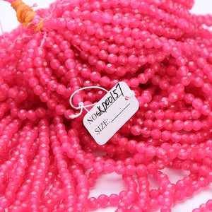 Cuentas de Piedras Preciosas de Ágata Natural y Ojo de Gato para la Fabricación de Joyas, 8 mm y 3 mm de Altura, Piedras Preciosas Verdes Creadas en Laboratorio - Product Image 3