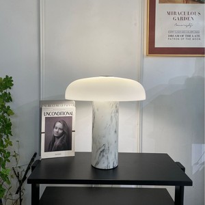 Modern Minimalist Marble Table <b>Lamp</b> <b>Led</b> Warm <b>Light</b> E27 Switch Control For Hotel Home Decor - Product Image 1