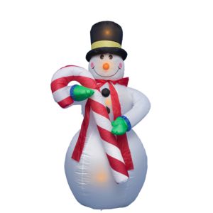 Escultura de Luz LED C7 de 72 Pulgadas y 4L con Diseño de Muñeco de Nieve 3D para Decoración del Hogar y Decoración Navideña para Exteriores, Directo de Fábrica - Product Image 1