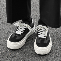 Chaussures de sport décontractées pour hommes 2025, chaussures de skate personnalisées antidérapantes, lacets, respirantes, chaussures de marche tendance