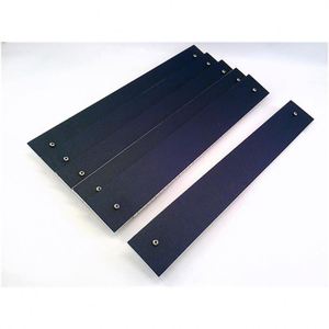 Multilin IC698ACC701 Battery Replacement Black Metal Mounting <b>Brackets</b> with Screw Holes for Industrial Equipment - Product Image 1