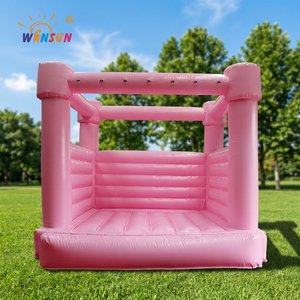 บ้านลมเป่าลมสำหรับใช้ในร่มและกลางแจ้ง WINSUN สีชมพู สำหรับงานแต่งงาน - Product Image 1