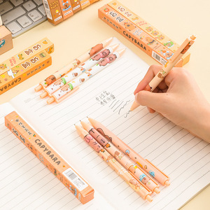 Bolígrafo de gel Kapibala Blind Box de 0.35 mm con pulsador, para niños, regalo de papelería escolar - Product Image 3