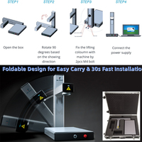Máquina de Marcado Láser de Fibra EM Smart EM-Smart Lightburn EZcad con Sistema Operativo Mac OS y Windows