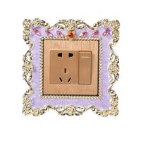 Autocollant mural en plastique effet œil de chat Art Déco, adapté aux chambres et aux salons, décoration écologique et imperméable