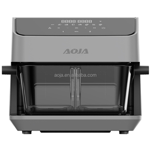 Nuevo Diseño <span class=keywords><strong>Horno</strong></span> de Cocina Digital con Pantalla LED 4L+4L, Freidora de Aire Multifuncional sin Aceite para Cocción Rápida, <span class=keywords><strong>Horno</strong></span> Freidora Doble con Vidrio - Product Image 2