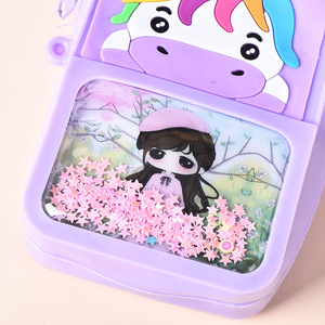 Monedero de silicona transpirable con diseño de dibujos animados, juguete de descompresión musical de apretar, venta al por mayor, Rodent <span class=keywords><strong>pioneer</strong></span> Change - Product Image 3