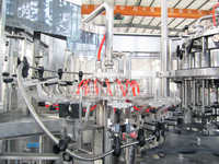 Machine automatique de mise en bouteille de bière, équipement de remplissage et de bouchage de bouteilles en verre pour ligne de production de brasserie