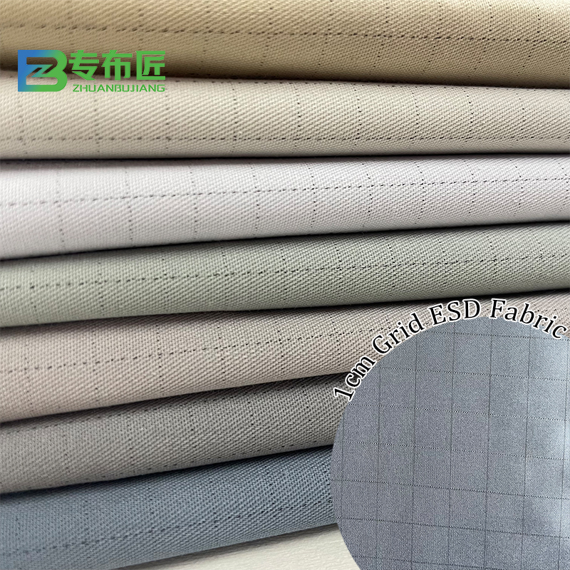 Independently Developed Eco-friendly Anti-Static Bamboo Fiber Twill Fabric Custom Colors Woven Breathable Yarn-Dyed Suit for