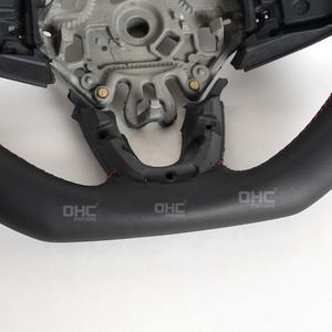 <span class=keywords><strong>Volant</strong></span> entièrement en cuir personnalisé pour <span class=keywords><strong>Mini</strong></span> F54 F55 F57 F59 F60 F56 S Jcw Cooper <span class=keywords><strong>Volant</strong></span> en cuir 2014-2021 - Product Image 5