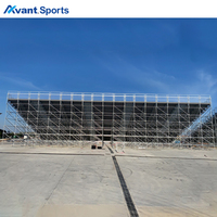 Tribunes en métal Avant Sports pour événements Concert Bleacher Stadium Sièges Échafaudage Temporaire Démontable Tribune Sièges