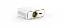 Projecteur vidéo Full HD, Android intelligent, correction automatique de la distorsion trapézoïdale, mini projecteur numérique professionnel 1080p, cinéma maison portable