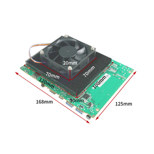 Nouvelle carte mère N26 2x10G+2x2.5G 4 LANs Firewall NAS AMD Ryzen 7 8845HS 5 7640HS 4xM.2 NVMe 2xUSB4 OCuLink pour PC de jeu - Product Image 3